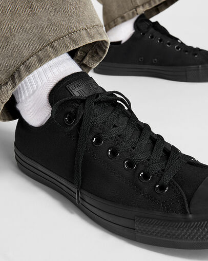 Converse Chuck Taylor All Star Classic Men Sneakers Black NZ | C-15867939
