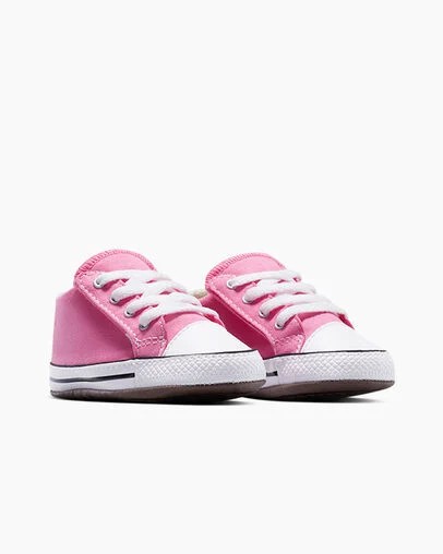 Converse Chuck Taylor All Star Cribster Kids' Canvas Shoes Pink / Beige White NZ | C-07829549