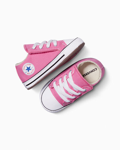 Converse Chuck Taylor All Star Cribster Kids' Canvas Shoes Pink / Beige White NZ | C-07829549