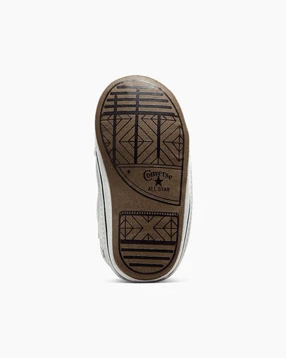 Converse Chuck Taylor All Star Cribster Kids' Canvas Shoes White / Beige White NZ | C-20345769