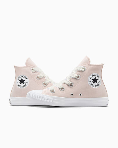 Converse Chuck Taylor All Star Crochet Laces Women Sneakers Pink / White / Black NZ | C-19843659