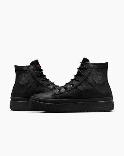 Converse Chuck Taylor All Star Equip Waterproof Women Sneakers Black / Dark Grey NZ | C-08731599