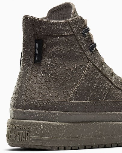 Converse Chuck Taylor All Star Equip Waterproof Women Sneakers Brown / Black NZ | C-43687259