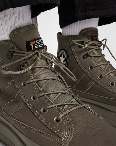 Converse Chuck Taylor All Star Equip Waterproof Women Sneakers Brown / Black NZ | C-43687259