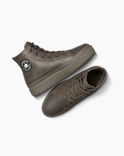 Converse Chuck Taylor All Star Equip Waterproof Women Sneakers Brown / Black NZ | C-43687259