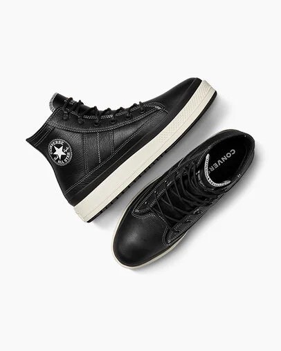 Converse Chuck Taylor All Star Equip Waterproof Men Sneakers Black / White NZ | C-46305179