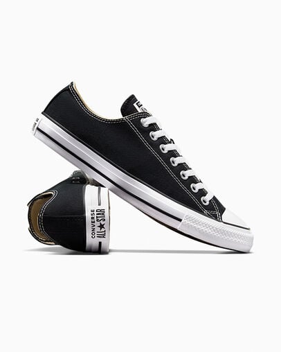 Converse Chuck Taylor All Star Kids' Canvas Shoes Black NZ | C-27946019
