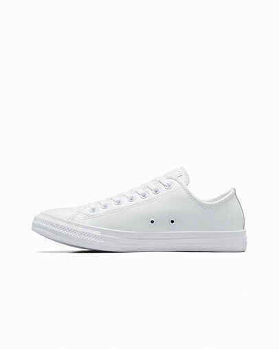 Converse Chuck Taylor All Star Leather Men Tennis Shoes White NZ | C-23704659