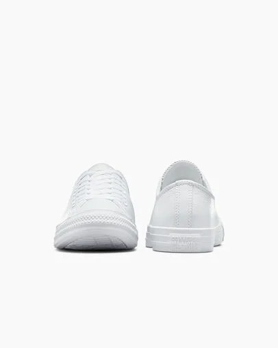 Converse Chuck Taylor All Star Leather Men Tennis Shoes White NZ | C-23704659