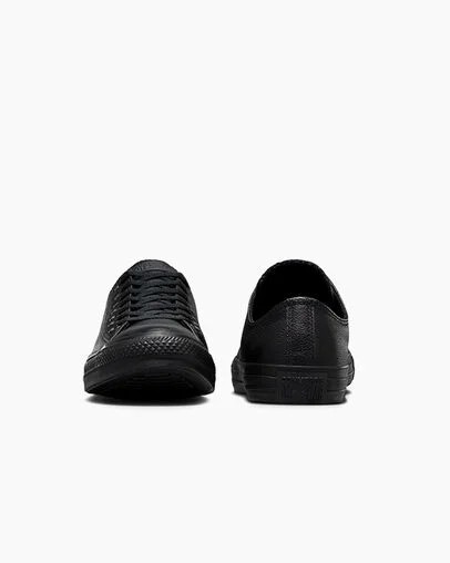 Converse Chuck Taylor All Star Leather Men Tennis Shoes Black NZ | C-45910389