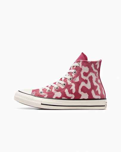 Converse Chuck Taylor All Star Leopard Remix Women Sneakers Pink NZ | C-86350749