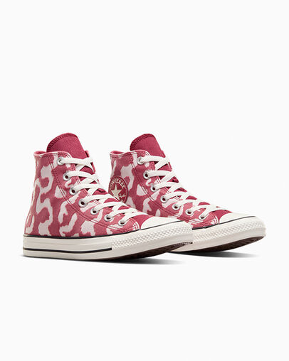 Converse Chuck Taylor All Star Leopard Remix Women Sneakers Pink NZ | C-86350749