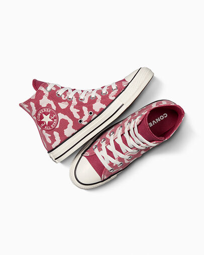Converse Chuck Taylor All Star Leopard Remix Women Sneakers Pink NZ | C-86350749