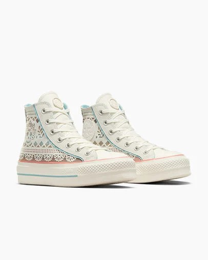 Converse Chuck Taylor All Star Lift Day Of The Dead Women Sneakers Multicolor NZ | C-94251679