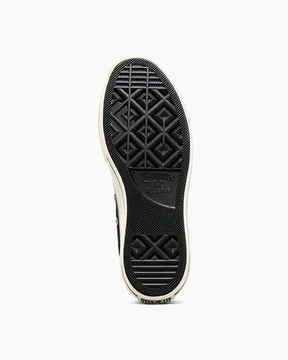 Converse Chuck Taylor All Star Lift Large Stars Women Sneakers Black / Beige White NZ | C-27954369