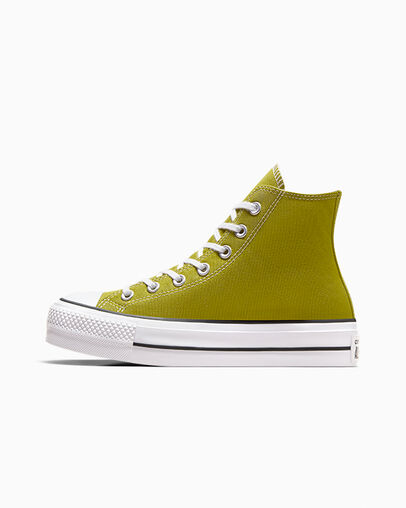 Converse Chuck Taylor All Star Lift Platform Women Canvas Shoes White / Black NZ | C-95147069