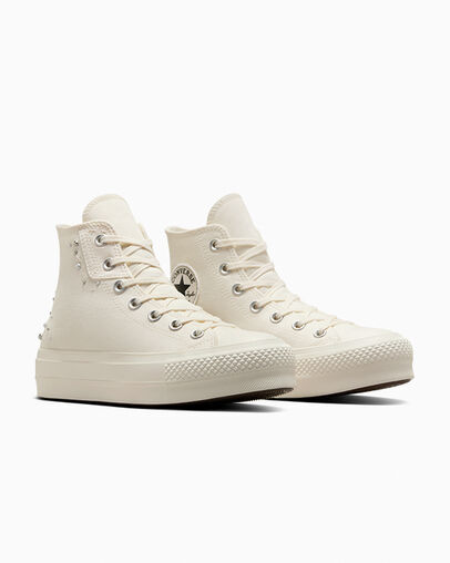 Converse Chuck Taylor All Star Lift Women Platform Shoes White / Black NZ | C-98715049