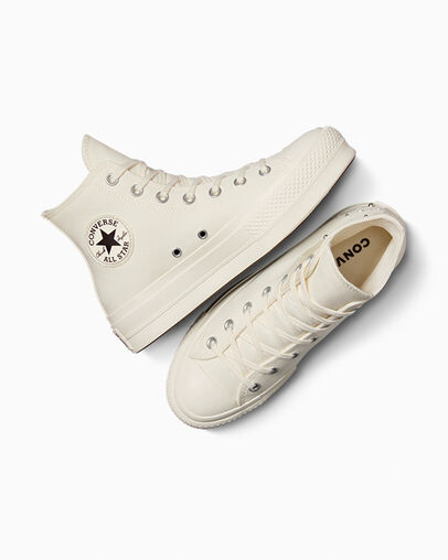 Converse Chuck Taylor All Star Lift Women Platform Shoes White / Black NZ | C-98715049