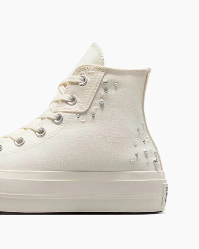 Converse Chuck Taylor All Star Lift Women Platform Shoes White / Black NZ | C-98715049