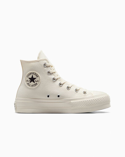 Converse Chuck Taylor All Star Lift Women Platform Shoes White / Black NZ | C-98715049