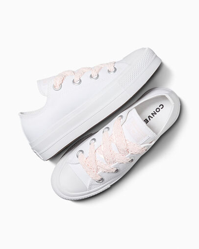 Converse Chuck Taylor All Star Lift Women Platform Shoes White / Pink NZ | C-19025839