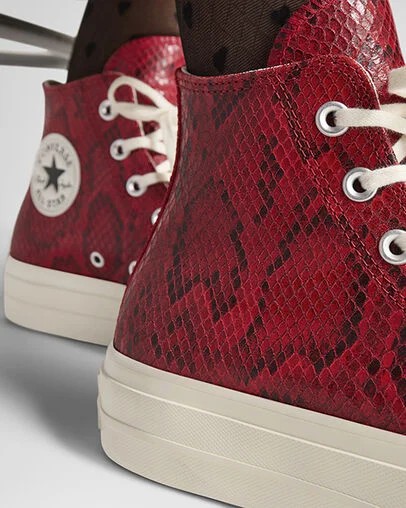 Converse Chuck Taylor All Star Lift Women Platform Shoes Red NZ | C-98625439