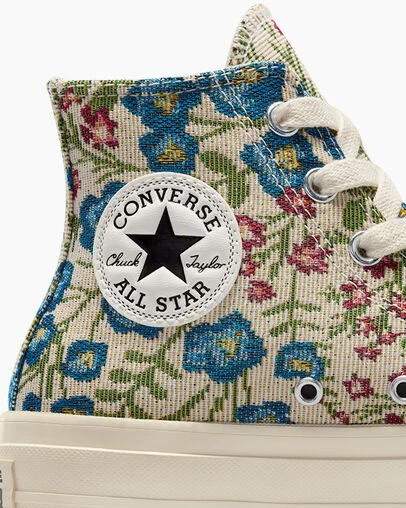 Converse Chuck Taylor All Star Lift Women Platform Shoes White / Beige White / Black NZ | C-82390459