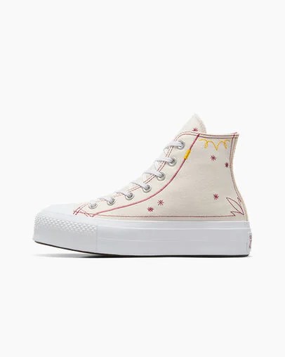 Converse Chuck Taylor All Star Lift Women Platform Shoes Yellow NZ | C-18392759
