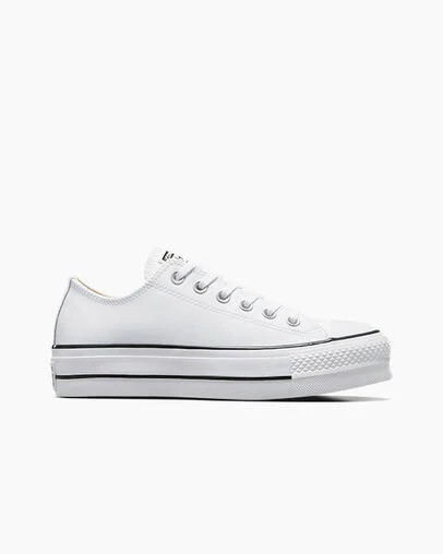 Converse Chuck Taylor All Star Lift Women Platform Shoes White / Black NZ | C-85796249