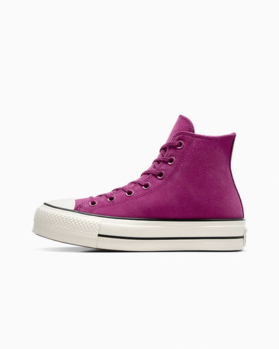 Converse Chuck Taylor All Star Lift Women Platform Shoes Purple / Black NZ | C-86974039