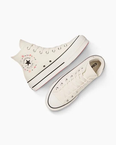 Converse Chuck Taylor All Star Lift Women Platform Shoes White NZ | C-48716059