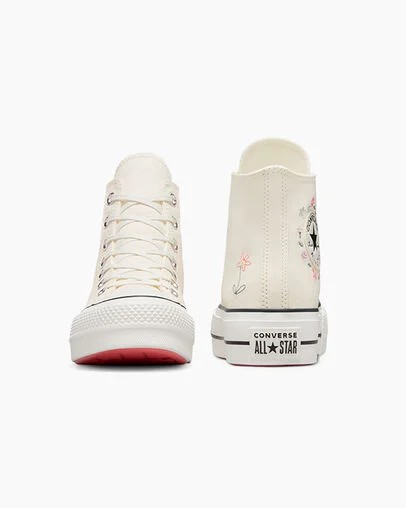 Converse Chuck Taylor All Star Lift Women Platform Shoes White NZ | C-93750619