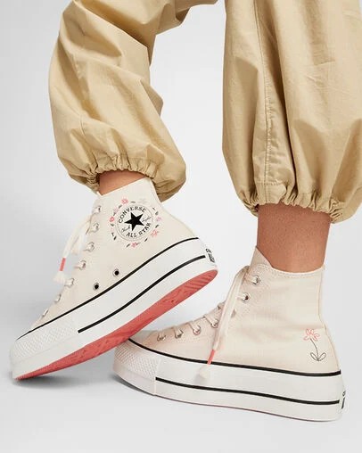 Converse Chuck Taylor All Star Lift Women Platform Shoes White NZ | C-93750619