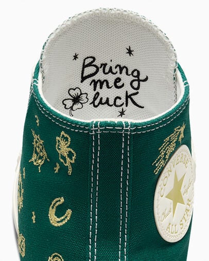 Converse Chuck Taylor All Star Luck Charms Women Sneakers Gold NZ | C-57261949