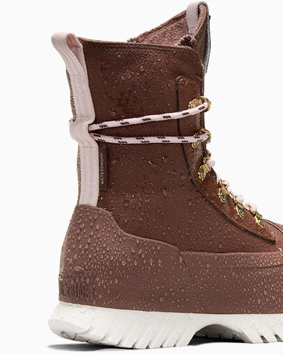 Converse Chuck Taylor All Star Lugged 2.0 CC X-Hi Waterproof Women Boots Pink NZ | C-81923509