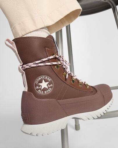 Converse Chuck Taylor All Star Lugged 2.0 CC X-Hi Waterproof Women Boots Pink NZ | C-50134969