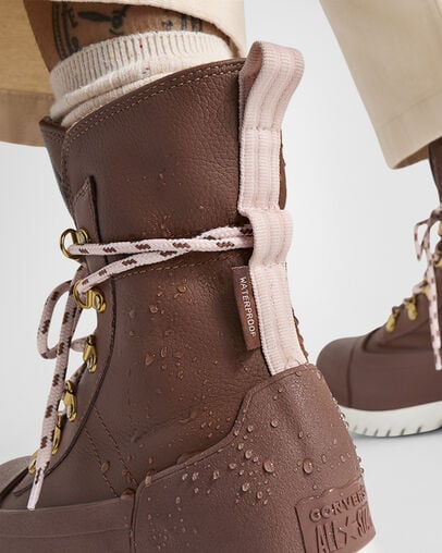 Converse Chuck Taylor All Star Lugged 2.0 CC X-Hi Waterproof Women Boots Pink NZ | C-50134969