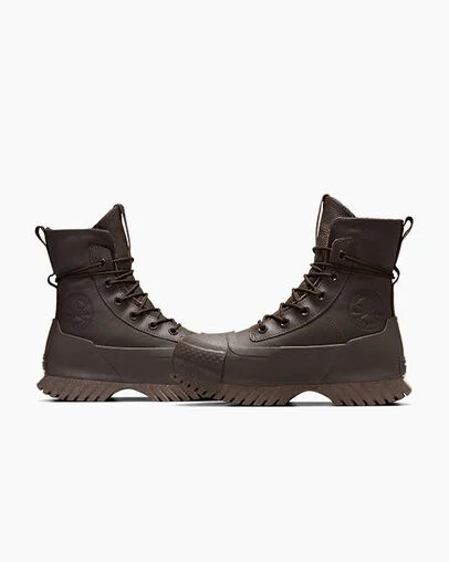 Converse Chuck Taylor All Star Lugged 2.0 XHi Waterproof Leather Men Platform Shoes Black NZ | C-32617099