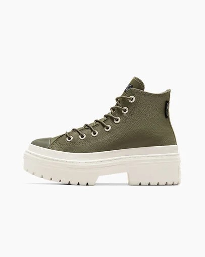 Converse Chuck Taylor All Star Lugged Heel Platform Waterproof Women Boots Dark Green / Black NZ | C-45629089