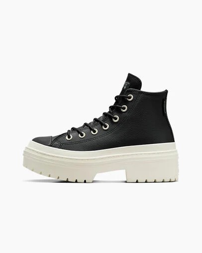 Converse Chuck Taylor All Star Lugged Heel Platform Waterproof Women Boots Black NZ | C-13840929