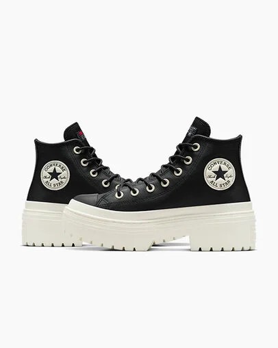 Converse Chuck Taylor All Star Lugged Heel Platform Waterproof Women Boots Black NZ | C-13840929