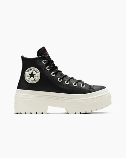 Converse Chuck Taylor All Star Lugged Heel Platform Waterproof Women Boots Black NZ | C-13840929