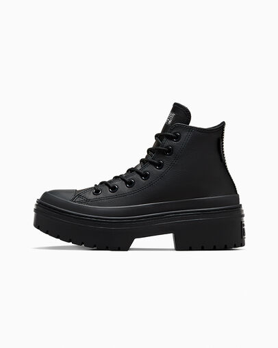 Converse Chuck Taylor All Star Lugged Heel Platform Waterproof Women Boots Black NZ | C-96350419