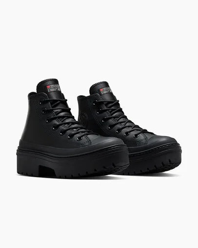 Converse Chuck Taylor All Star Lugged Heel Platform Waterproof Women Boots Black NZ | C-96350419