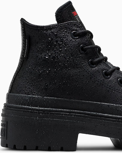 Converse Chuck Taylor All Star Lugged Heel Platform Waterproof Women Boots Black NZ | C-96350419