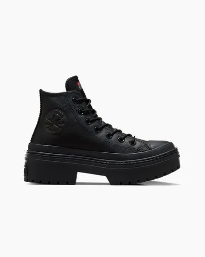 Converse Chuck Taylor All Star Lugged Heel Platform Waterproof Women Boots Black NZ | C-96350419