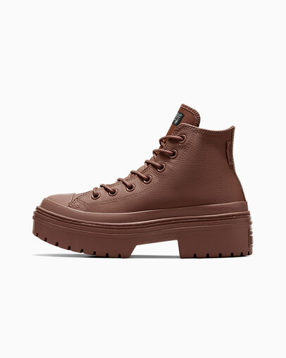Converse Chuck Taylor All Star Lugged Heel Platform Waterproof Women Boots Brown / Black NZ | C-58734699