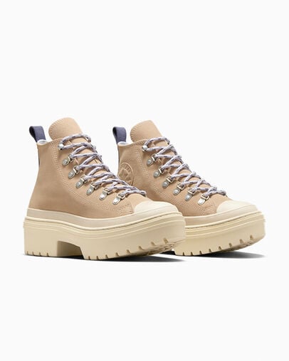 Converse Chuck Taylor All Star Lugged Heel Waterproof Women Platform Shoes Light Brown NZ | C-03467199