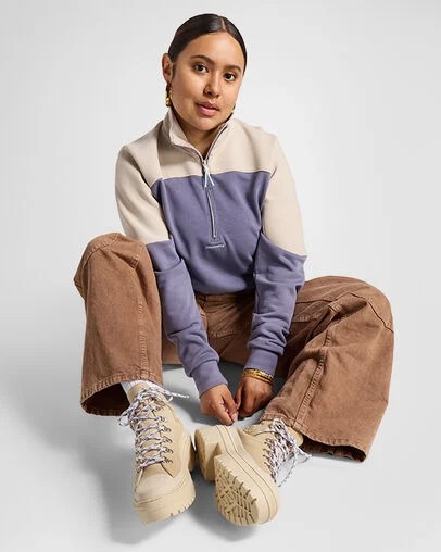 Converse Chuck Taylor All Star Lugged Heel Waterproof Women Platform Shoes Light Brown NZ | C-03467199