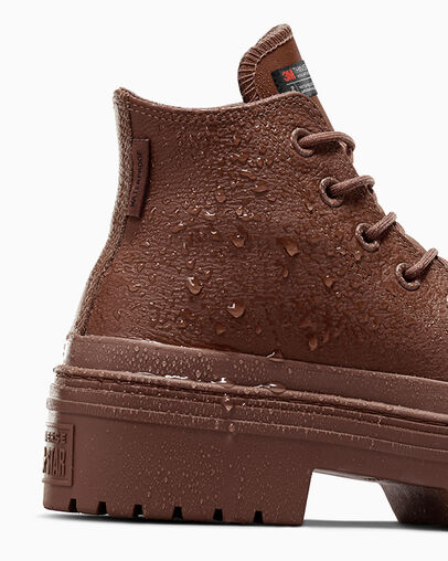 Converse Chuck Taylor All Star Lugged Heel Women Platform Shoes Brown / Black NZ | C-90253179